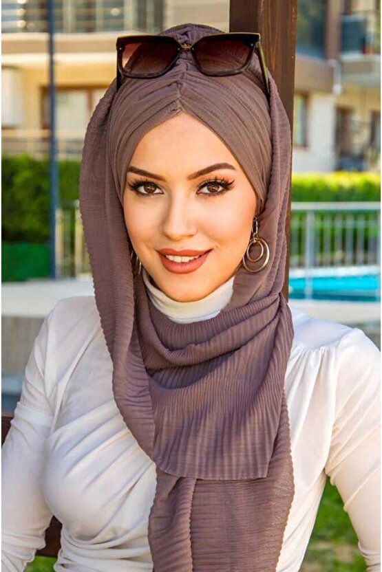 Vizon Kelebek Bone Şal