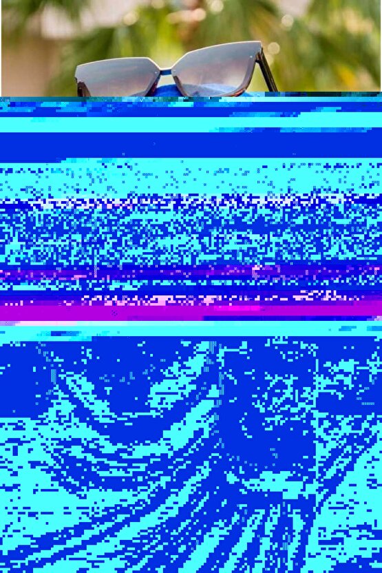 Saks Mavi Çapraz Bone