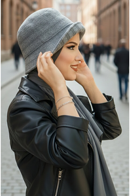 Füme Vintage Şapka