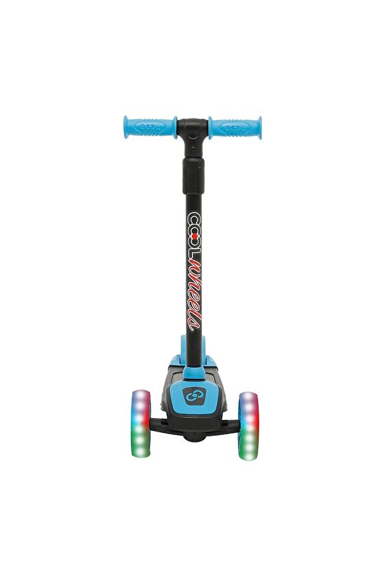 Cool Wheels Mavi Twist Işıklı 3 Tekerlekli Scooter - Işıklı Scooter - CoolWheels Scooter - Çocuk Sco