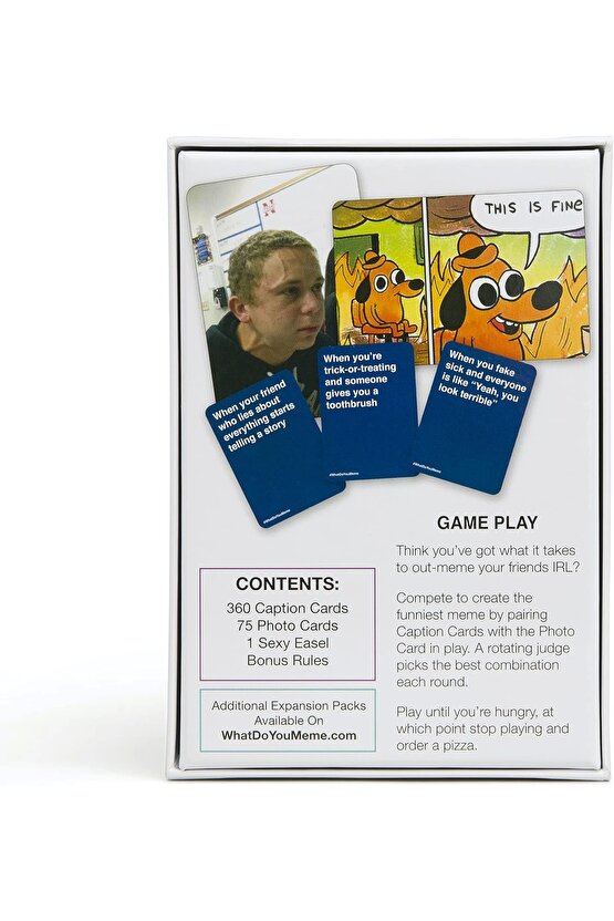 Orjinal What Do You Meme? - Ne Yapıyorsunuz Oyunu - Kutu Oyunu - Aile Oyunları - What Do You Meme Oy