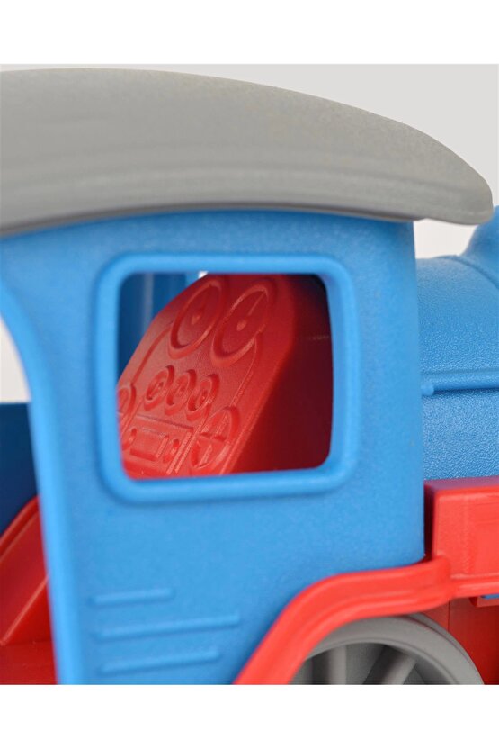 Lüx Çuf Çuf Tren Seti - Plastik Tren - Kırılmaz Oyuncak - Kırılmaz Tren - Tren Oyuncakları - Tren Se