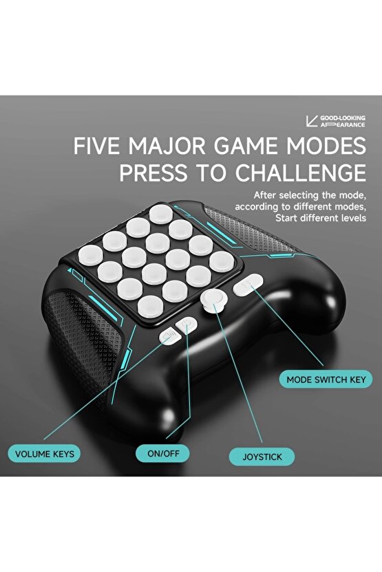 Orijinal Chases Light Oyun Konsolu - Kovalayan Işık Oyunu - Popit Light Up - Hızlı Işık Yakalama Oyu