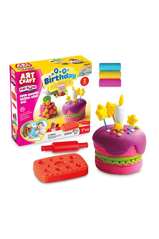 Oyuncak Art Craft Doğum Günü Oyun Hamuru