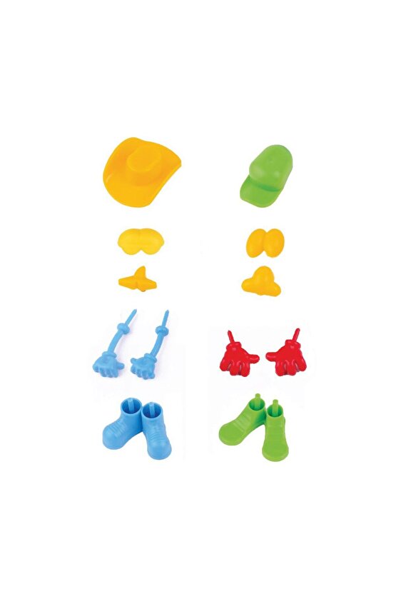 03576 Dede, I?nsan Figürü Seti Oyun Hamuru 150 gr  3 Yaş