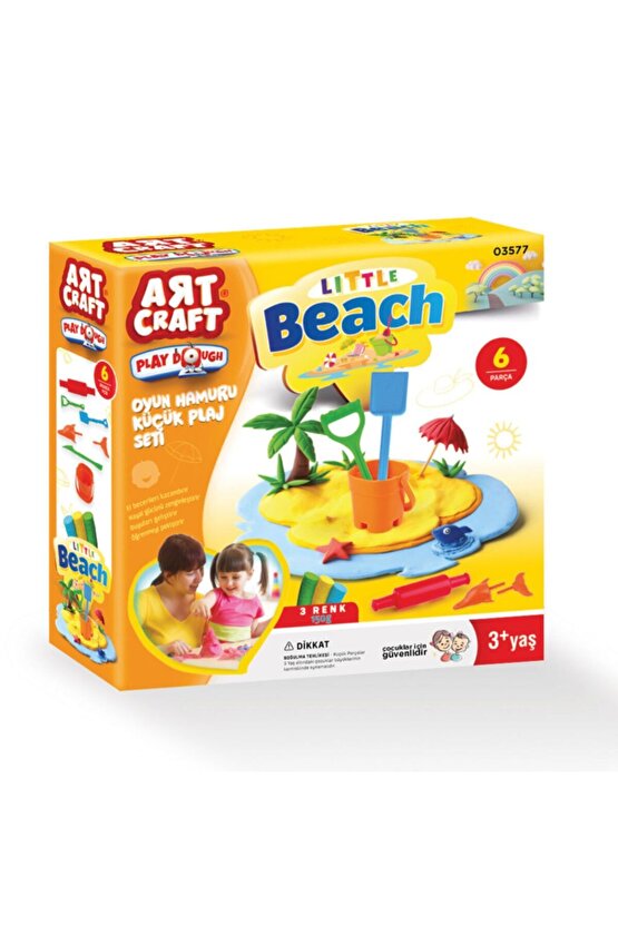 Plaj Oyun Hamuru Seti (150 Gr.) - Oyun Hamuru Seti - Hamur Setleri - Hamur Kalıpları