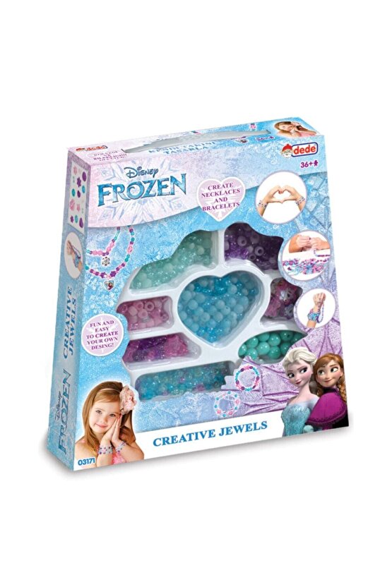 Frozen Takı Seti Büyük El Çantası - Takı Setleri - Kolye Seti - Bilezik Seti - Boncuk Seti