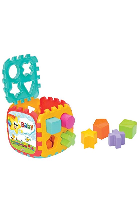 Büyük Bul Tak Küp - Bebek Oyuncakları - Eğitici Oyuncaklar - Bebek Ürünleri