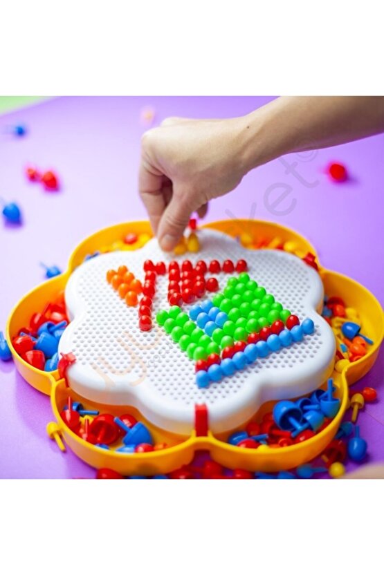 Çiçek Çivi Oyunu 260 Parça