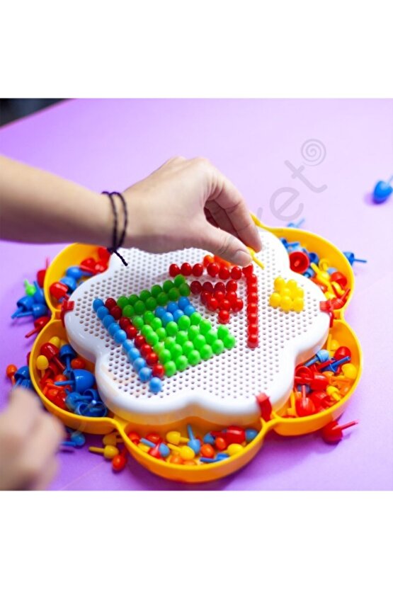 Çiçek Çivi Oyunu 260 Parça