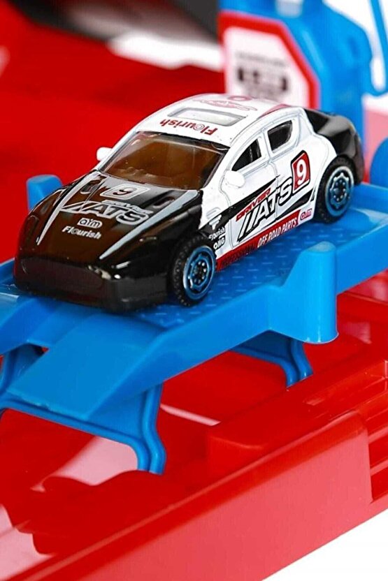 3 Katlı Garaj Oyun Seti Oyuncak Otopark 