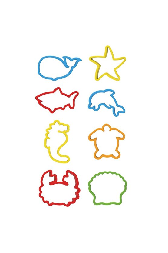 Oyun Hamuru Okyanus Hayvanları Seti