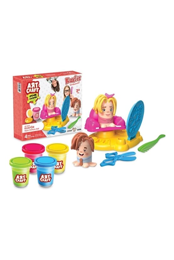 3458 Kuaför Oyun Hamuru Seti 224 Gr