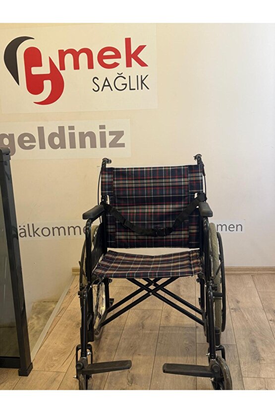 WİPPERMAN Ithal Lüks Tekerlekli Sandalye Manuel Engelli Hasta Taşıma Transfer Sandalyesi Arabası