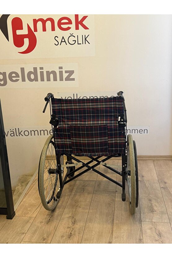 WİPPERMAN Ithal Lüks Tekerlekli Sandalye Manuel Engelli Hasta Taşıma Transfer Sandalyesi Arabası