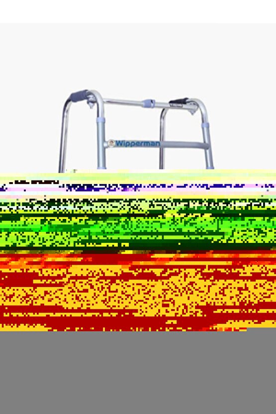 KAYMAYI ÖNLEYİCİ SİLİKON LASTİKLERİ OLAN İKİ TEKERLEKLİ WALKER YÜRÜTEÇ