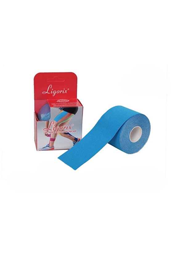 Kinesio Tape Ağrı Bandı 5cm X 5m -mavi