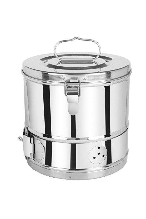 Tromel 19x19cm Paslanmaz Çelik