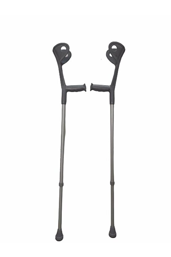 Kanedyen - 1 Çift Gri Kanedyen - Ayarlanabilir Kanedyen - Kanedyen Koltuk Değneği