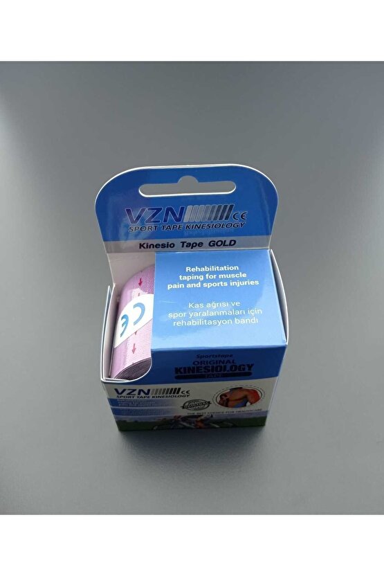 VZN KİNESİO TAPE AĞRI BANDI 5M*5CM LİLA