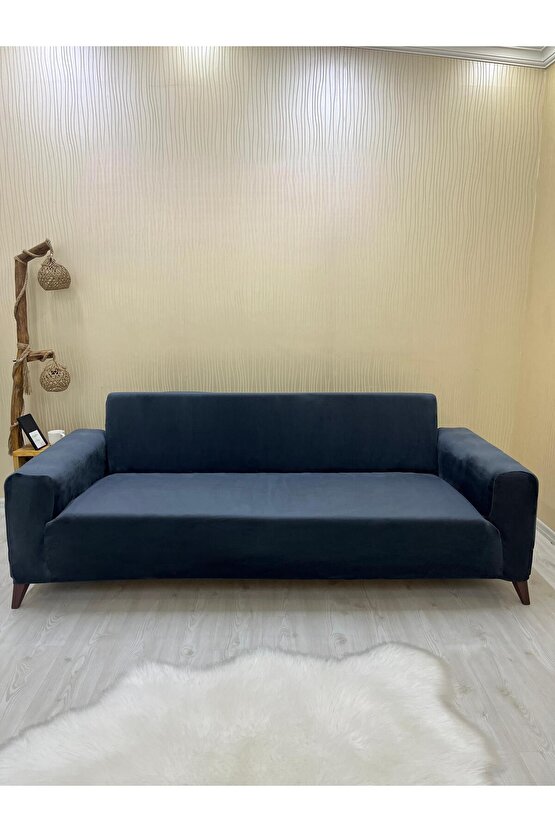 3Lü Koltuk İtalyan Süet Koltuk Örtüsü(ANTRASİT)