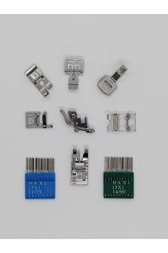 EV TİPİ DİKİŞ MAKİNESİ AYAK SETİ VE İĞNE (SETNO:1)