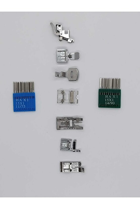 EV TİPİ DİKİŞ MAKİNESİ AYAK SETİ VE İĞNE (SETNO:1)