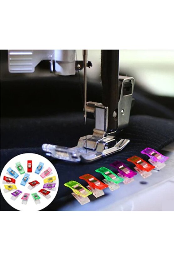 SingerBeko  Kumaş Kağıt Gibi Tüm Malzemeleri Sıkıştırmak Için Kaliteli Içi Çelik Olan 50 Adet Mandal