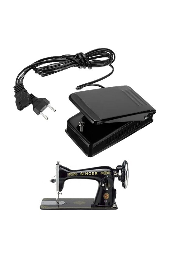 Dikiş Makinesi Motor Pedalı (ESKİ MAKİNELER İÇİN)