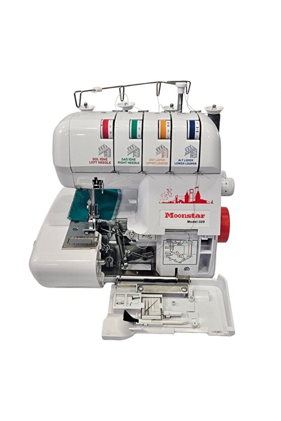 Ev Tipi Overlok Dikiş Makinesi 3-4 İplik  Model 320