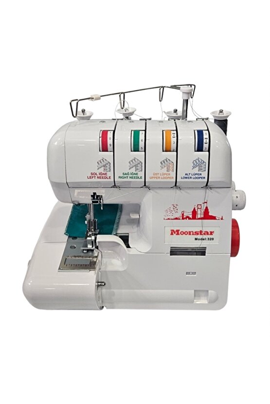 Ev Tipi Overlok Dikiş Makinesi 3-4 İplik  Model 320