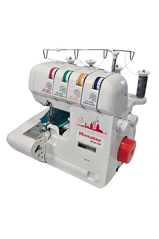 Ev Tipi Overlok Dikiş Makinesi 3-4 İplik  Model 320