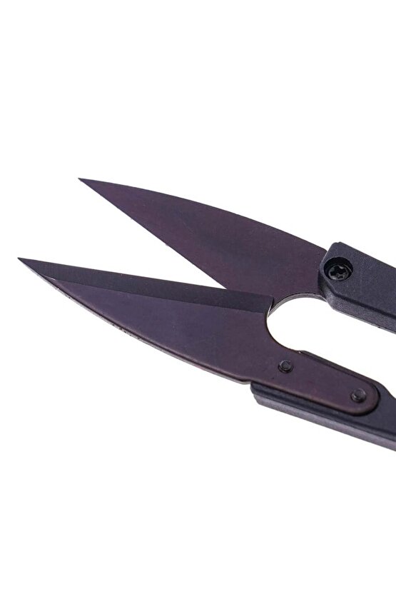 Metal Bakalit Yaylı İplik Temizleme Makası  TC-805B