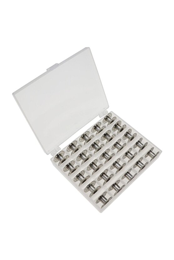 Ev Tipi Aile Dikiş Makinesi Metal Masura 1 Kutuda 25 Adet Metal Masura