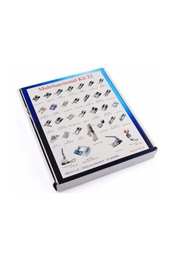 Ev Tipi Aile Dikiş Makinası 32 Parça Ayak Seti