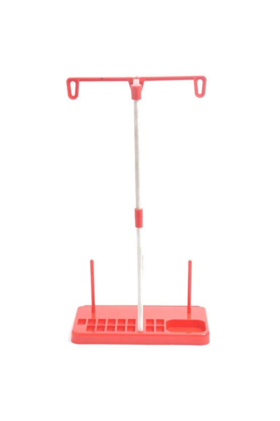 Ev Tipi Dikiş Makinesi Kırmızı Plastik Çardak Seti  TS-500