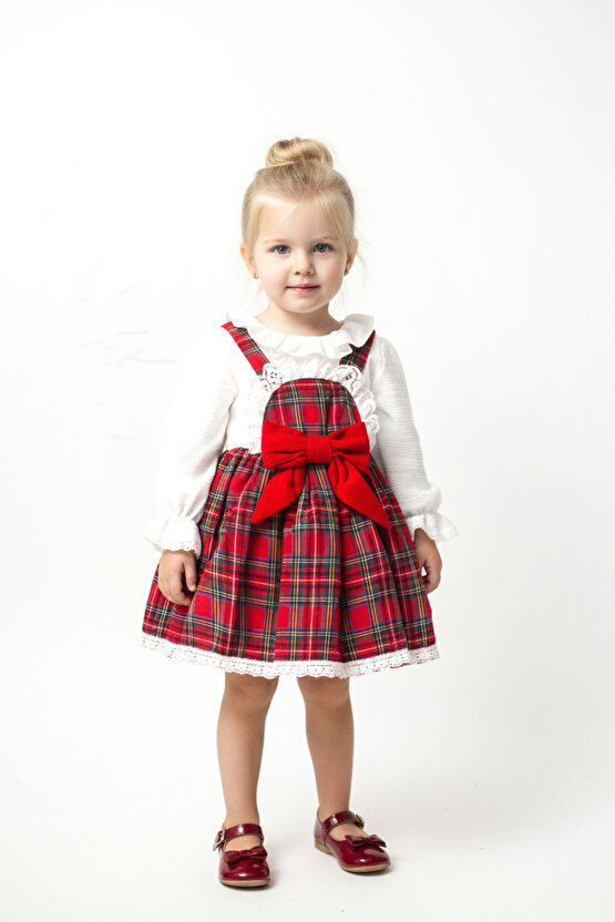 Kız Bebek Elbise Kız Çocuk Elbise Doğum Günü Parti Düğün Özel Gün Uzun Kol Astarlı Elbise