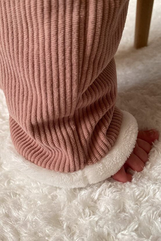 Kız Erkek Unisex Mevsimlik Çift Kat Kadife Ultrasoft Şapkalı Bebek Çocuk Uyku Tulumu Astronot Tulum