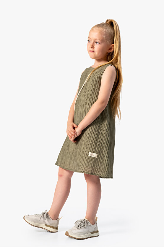 Kız Bebek Elbise Kız Çocuk Elbise Doğum Günü Parti Düğün Elbise Kısa Kollu Kolsuz Çantalı Elbise