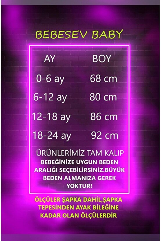 Welsoft Peluş Unisex Fermuarlı Bebek Uyku Tulumu Bebek Tulumu Çocuk Tulumu Çocuk Kostümü