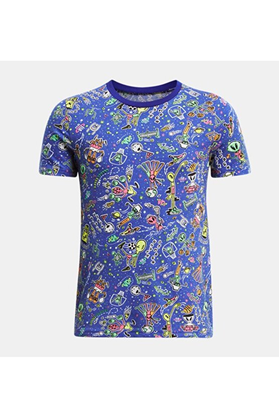 Erkek Çocuk UA Alien All Sports Kısa Kollu 1383597-401