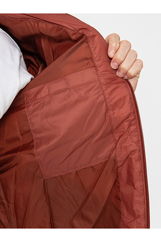 Scaly Hood Erkek Şişme Mont