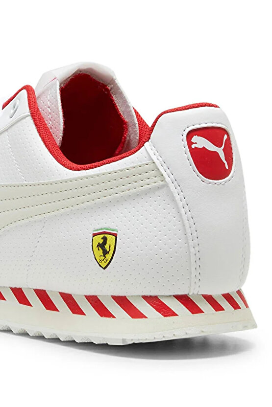 Ferrari Roma Via Erkek Sneaker BEYAZ