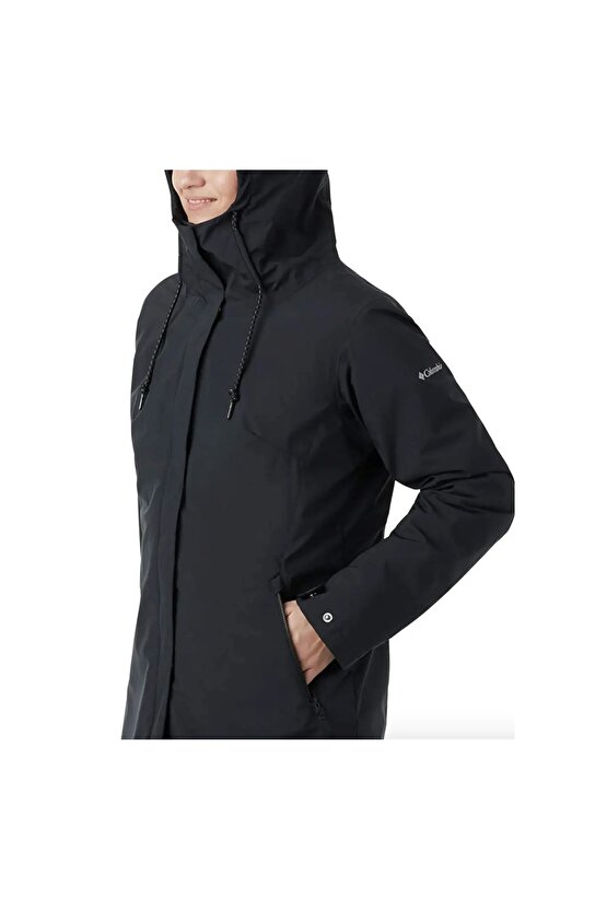 Here and There Interchange Jacket Kadın 3 in 1 Uzun Mont