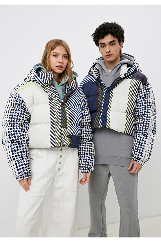 Originals x IVY Park Unisex Puffer Kapüşonlu 3 Parçalı Mont