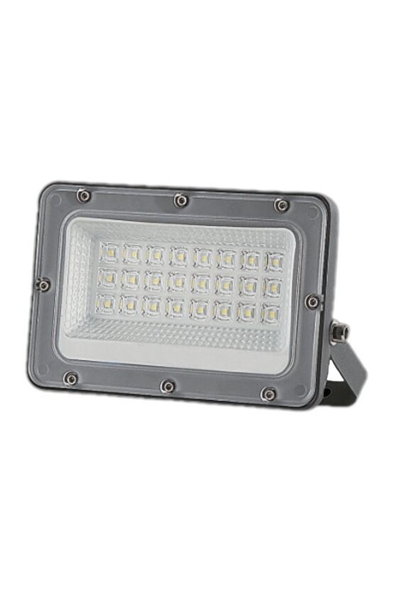 Elektrikle Çalışır, 50 Watt BEYAZ Işık İç ve Dış Mekan Slim Led Projektör, Yağmurdan Etkilenmez