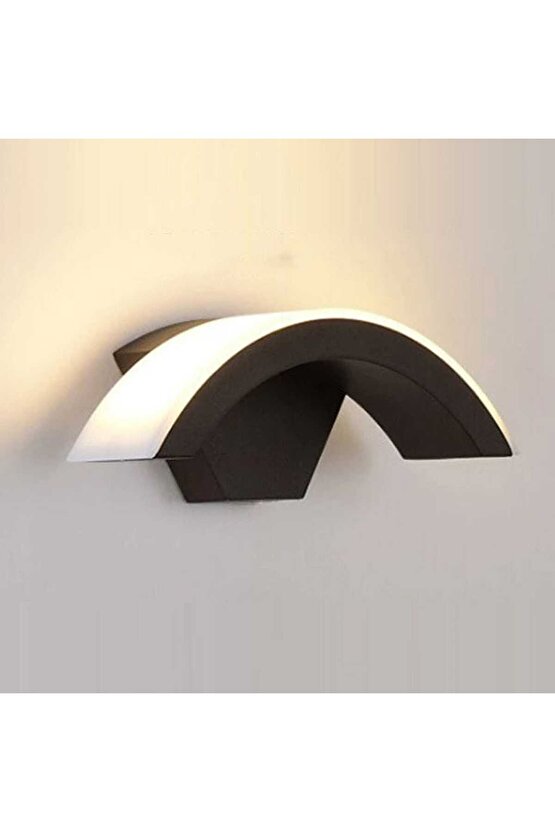 Elektrikle Çalışır 24 Watt İç ve Dış Mekan Led Duvar Aplik Bahçe Kapı Girişi Armatür 3200K Gün Işığı