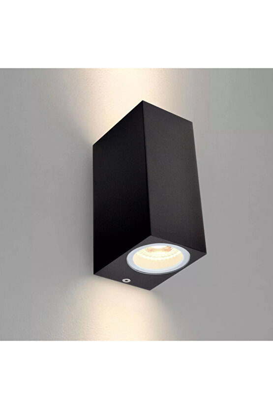 Elektrikle Çalışır, 10 Watt Kendinden Ledli, 4200 Kelvin (Ilık Beyaz Işık) İç ve Dış Mekan Led Aplik