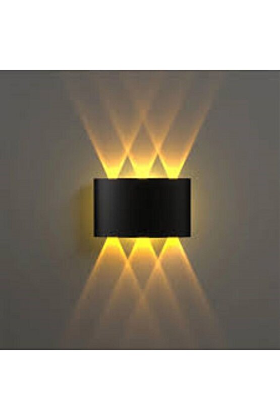 Dış Mekan Dekoratif Led Aplik Gün Işığı Beyaz Kasa 6w