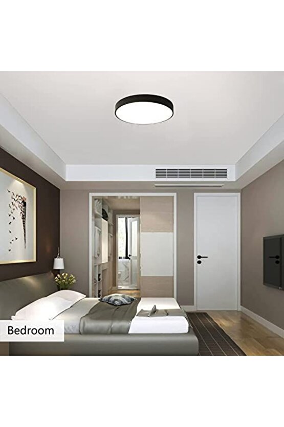 24 Watt Günışığı Ledli, Çok Kaliteli Sıva Üstü Metal Kasa Tavan Armatürü, 1700 Lümen 3000K Armatür